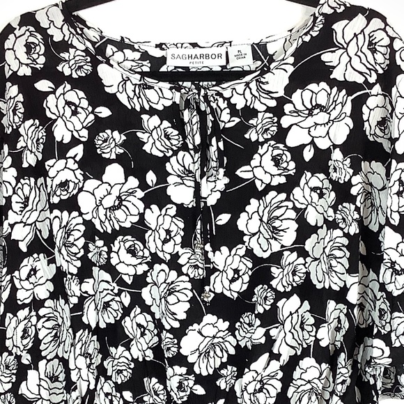 SAGHARBOR  Floral Kimono Top Sz PL - Picture 7 of 8